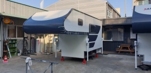 울산 더블캡 트럭캠퍼 진행중 입니다 - 작업진행 - 삼영디자인 RV 울산 더블캡 트럭캠퍼 진행중 입니다