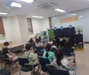 이야기보따리 공연 - 공지(1층 게시) - 하늘마을1단지 하늘벗작은도서관 이야기보따리 공연