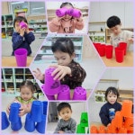 3세 금별반 ＜색깔컵 쌓기 활동＞ - 혜성친구들의 일상. - 사회복지법인 혜성어린이집 3세 금별반 ＜색깔컵 쌓기 활동＞