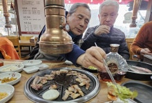굴다리-담소면옥-보국문역 - 등산가기,청산 - rokaf64 634차-2/8.日.... 화계사-구름전망대-빨래골-경천사-도시공원-굴다리-담소면옥-보국문역