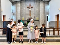 8/10 이 필로메나 수녀님 영명축일 축하식 - 본당행사 사진 - 운교동 성당 8/10 이 필로메나 수녀님 영명축일 축하식