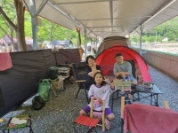 6월18일 캠핑이야기 - 우리들의 이야기 - 청도 연지곤지캠핑장 6월18일 캠핑이야기