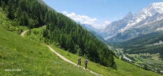 알프스 3대미봉 트래킹 6월 18일일정/이탈리아 꾸르마이예~발 베니계곡~몬테 비앙코산장코스 - 25년 유럽 트래킹 후기 - 세계로도보여행 알프스... 