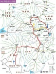 전남 장흥 사자산 제암산 (장흥통합의료병원~사자두봉~사자산~간재~곰재산~곰재~돌탑봉~제암산~제암산자연휴양림주차장) gpx [참고용] - ....등산... 