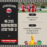 팀이고파워(Team Egopower) | ★족구인 팀 파워 랭킹이란?★(What is JOKGUIN Team Power Ranking) - ★족구인 팀 파워 랭킹(RANKING)★ - 족구인 - 모두의 족구...
