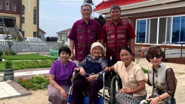 제2주기 어머님 추도식 - 마음의 창 - 익산 배산 사랑으로 1차 부영 아파트 제2주기 어머님 추도식