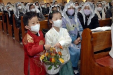 박상현 루카 보좌신부님 환영식(2022.12.25) - 2022년 본당 행사 사진 - 수원교구 원천동성당 박상현 루카 보좌신부님 환영식(2022.12.25)