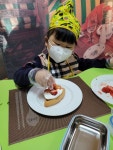 딸기 생크림 와플🧇 - 이슬반1.2 - 하나로 어린이집 딸기 생크림 와플🧇