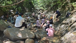 지리산 둘레길 송정ㅡ오미 2025. 7. 27 - 지리둘레길 산행 사진 - 우정산그리뫼~ 지리산 둘레길 송정ㅡ오미 