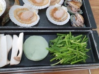 [보령맛집] 대천해수욕장 ＜대천키조개삼합＞ 새 인기 음식 키조개삼합, 최고의 식재료밥상, 싸고 맛있는 요리, 장흥 삼합과 차이는? - 충남대전... 