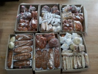 기저기3박스) - 교1동지역사회보장협의체 - 강릉시 교1동 사무소... 농가 먹기 날(가루빵6, 추석음식3종 60가구, 도시락41, 기저기3박스)