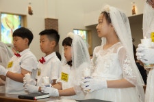 첫 영성체(2025.06.22.) - † 본당소식 - 천안용곡동성당 첫 영성체(2025.06.22.)