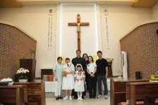 첫 영성체(2025.06.22.) - † 본당소식 - 천안용곡동성당 첫 영성체(2025.06.22.)