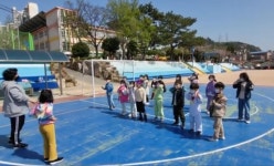 김해 동광초등학교 레크리에이션 놀이수업 - 행복한 수업 사진 - 창의인재개발원 김해 동광초등학교 레크리에이션 놀이수업