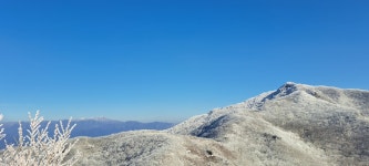 백운산 도솔봉 눈산행^^ - 번개(개인)산행 사진 - 여수해솔산악회 백운산 도솔봉 눈산행^^