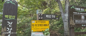 백양산둘레길 트레일러닝 - 백양산 - 내(川)를 건너 숲으로 백양산둘레길 트레일러닝