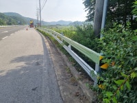 경북 / 국도28호선 의성 봉양 화전지구 2개소 도로시설물 방초매트 시공 1.(방초,식생매트) - 방초매트 - 방초,식생매트,식생토낭 시공 경북... 