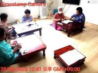 차동문해교실 수업장면(8.28,월) - 대덕/차동경로당/김기현 - 담양인문학 문해교실 차동문해교실 수업장면(8.28,월)