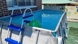 씨엔블루 수영장 - 전체 전경 - 포항민박 SEA & BLUE 씨엔블루 씨엔블루 수영장