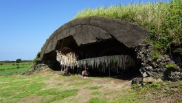 11/26 셋알오름 일제 고사포진지 및 동굴 알뜨르비행기 격납고 등 안보견학 - 제주지부 지회 소식 - 대한민국 6ㆍ25 전몰군경 유자녀회 중앙회... 