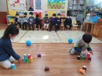 ＜게임＞종이컵 볼링 - 믿음반이야기(6.7세) - 배광어린이집( 좋은나무성품학교 ) ＜게임＞종이컵 볼링
