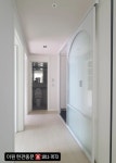 [영천] 문외LH센트럴타운 아파트 이원 현관중문의 화이트 아치 원슬라이딩 중문 시공 후기 (단열/소음/미세먼지 완벽차단) - 영천현관중문... 