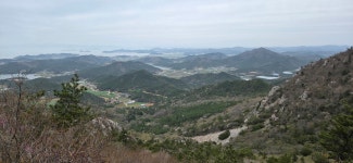 도솔암 도솔봉 1 - ☞ sanboo - 평택종주산악회 해남 의조화상과 의상대사 그리고 검은소 달마(금인)얼이서린 달마산 도솔암 도솔봉 1