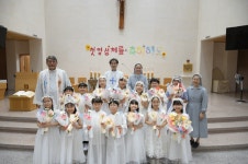 25년 첫영성체 축하해요 - †..... 2025년 - 갈전 마티아 성당 25년 첫영성체 축하해요