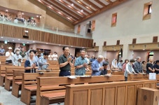 본당 방문과 구역 개편 후 첫 구역미사 - †..... 2025년 - 갈전 마티아 성당 영주 가흥동 성당 성전건립 관련 본당 방문과 구역 개편 후 첫 구역미사