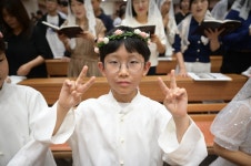 25년 첫영성체 축하해요 - †..... 2025년 - 갈전 마티아 성당 25년 첫영성체 축하해요