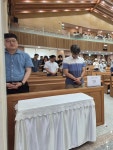 본당 방문과 구역 개편 후 첫 구역미사 - †..... 2025년 - 갈전 마티아 성당 영주 가흥동 성당 성전건립 관련 본당 방문과 구역 개편 후 첫 구역미사