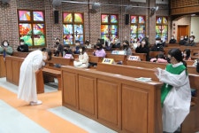 주일학교 학생복사단 입단식 - 2022년 행사사진 - 천주교대구대교구 대명성당 주일학교 학생복사단 입단식