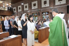 예비신자 받아 들이는 예식 - 2024년 행사사진 - 천주교대구대교구 대명성당 예비신자 받아 들이는 예식