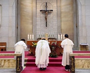 받아들이는 예식 - 예비자교리반 - 천주교 서울대교구 도림동성당 지극히 거룩하신 삼위일체 대축일 - 24년 성탄예비교리반 받아들이는 예식