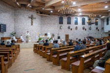 하나, 매봉, SK뷰 구역 성모의 밤 미사 - 2021.01~ - [도룡동성당] cafe gallery 하나, 매봉, SK뷰 구역 성모의 밤 미사