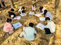 자연물로 만들어요-가을 숲놀이🍂 - 생활 엿보기 - 예린유치원 자연물로 만들어요-가을 숲놀이🍂