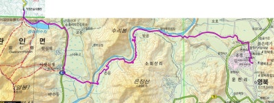 경기도둘레길7구간(마전리마을회관-군남홍수조절지... (마전리마을회관-군남홍수조절지-옥계리게스트하우스-신탄리역: 임진적벽길, 통일이음길))