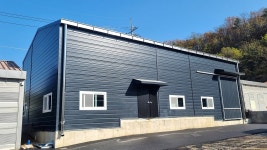 leb공장 양주 폐수처리시설 조립식판넬 철골 시공 - LEB 적용 사례 - LEB시스템 창고 건축 공법 leb공장 양주 폐수처리시설 조립식판넬 철골... 