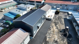 leb공장 양주 폐수처리시설 조립식판넬 철골 시공 - LEB 적용 사례 - LEB시스템 창고 건축 공법 leb공장 양주 폐수처리시설 조립식판넬 철골... 