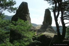 충북 제천 동산 작성산 (갑오고개-동산-새목재-까치산-작성산-소뿔바위-남근바위-무암사-SBS촬영장-무암저수지-성내리) gpx [참고용] - 산행... 