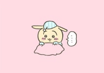 잠옷 우사기 - 치이카와 공식짤/만화 - 농담곰 잠옷 우사기