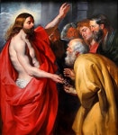 베드로 사도에게 천국의 열쇠를 주시는 예수 그리스도 - 성화ㆍ상본... 서울대교구 천호동성당 베드로 사도에게 천국의 열쇠를 주시는 예수 그리스도