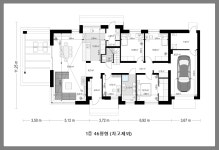 46평형(게러지 제외) 2층 다락방 구도의 유로스타일 세미모던 기능성주택 - 40평형 전원주택 - 가은하우징 46평형(게러지 제외) 2층 다락방... 