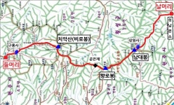 치악산 구룡사~상원사 종주 (조출) - 7월 2일 치악산 종주 (구룡사-상원사) 조출 - 수원종주산악회 치악산 구룡사~상원사 종주 (조출)