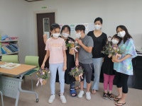 2021년 1학기 원예아트반 사진 - 특수교육대상 토요프로그램 - 사단법인 느티나무경상남도장애인부모회 김해시지부 2021년 1학기 원예아트반... 