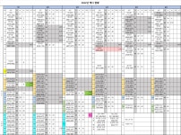 5월14일 (토)126팀출근표(수정18:11) - 출근표 - 라싸골프클럽 경기팀 5월14일 (토)126팀출근표(수정18:11)
