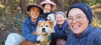 과실나무의 평안하고 건강한 겨울나기를 준비하며~~ - 생태환경 - 진동요셉의집 과실나무의 평안하고 건강한 겨울나기를 준비하며~~