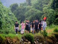 3코스 용소폭포바래길) - 함께걷기(소풍&길동무) - 남해바래길 홈페이지... 9월 행사 후기 (마을 1코스 만수무강바래길, 마을 3코스 용소폭포바래길)