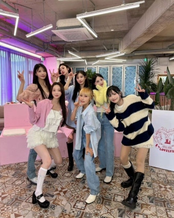 놀면 뭐하니 × 러블리즈.jpg -  ··· 하프타임 - 樂soccer 놀면 뭐하니 × 러블리즈.jpg