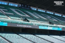 전북 현대, K리그 최초 리본 LED 보드 구축 - ★ ··· 하프타임 - 樂soccer 전북 현대, K리그 최초 리본 LED 보드 구축